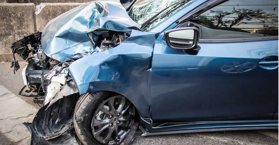 Accidentes choque delanteros